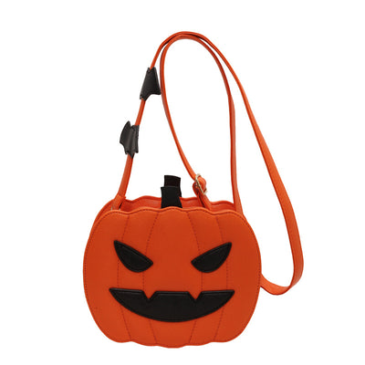 Halloween funny pumpkin bag and shoulder bag crossbody bag