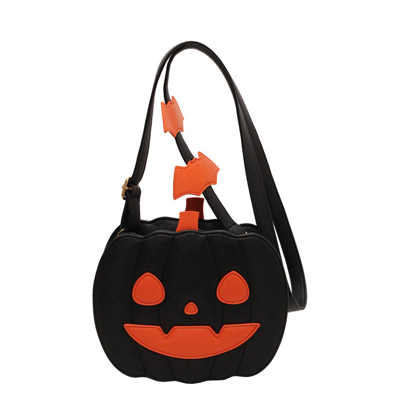 Halloween funny pumpkin bag and shoulder bag crossbody bag