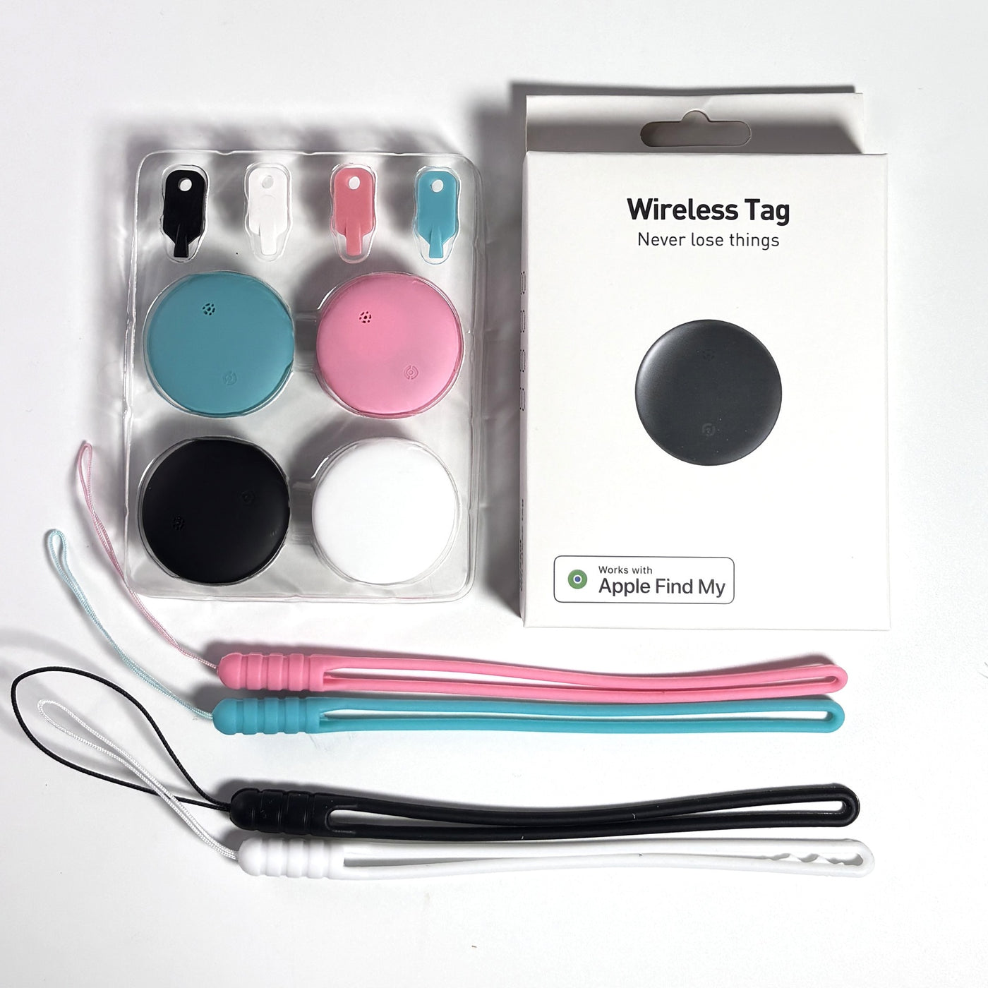 Waterproof Anti-Lost GPS Tracker Compatible with Find My for Pet Locator, Alternative to Airtag