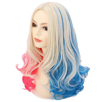 Halloween party wig, ugly girl gradient foreign trade headband,  anime cosplay,
