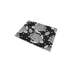 Cavira soft anti-slip small area rug, 31x20 inches, stain-resistant polyester floor mat for kitchen, bathroom, or entryway.