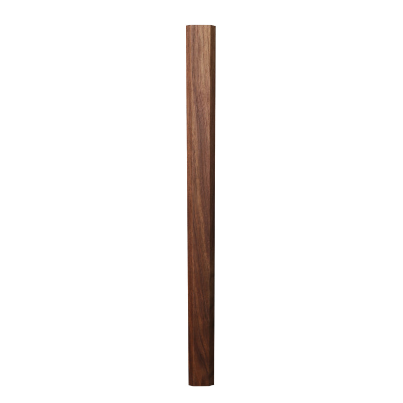 Solid wood wall hanging vase with glass insert by Cavira, perfect for hydroponic flowers in living rooms or bedrooms.