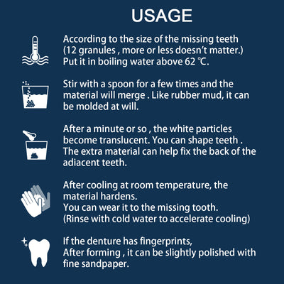 Halloween Vampire Makeup Dress Up Fake Tooth Glue Teeth Props