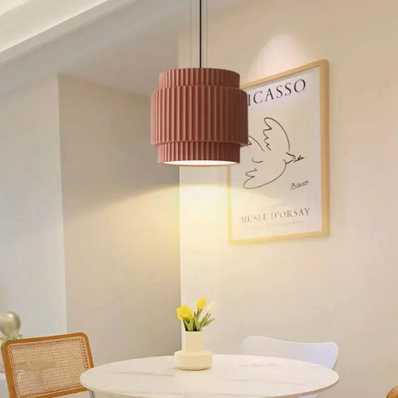 Cavira Nordic LED ceiling light and chandelier with flush mount and pendant styles, warm and tricolor lighting for living room or bedroom