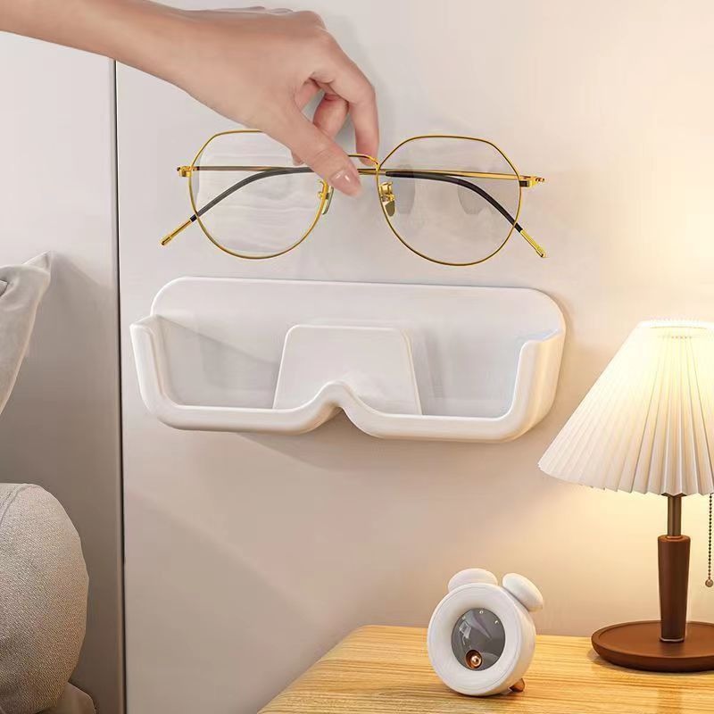 Wall Mounted Glasses Storage Rack – Sunglasses Organizer & Decorative Eyewear Display Holder