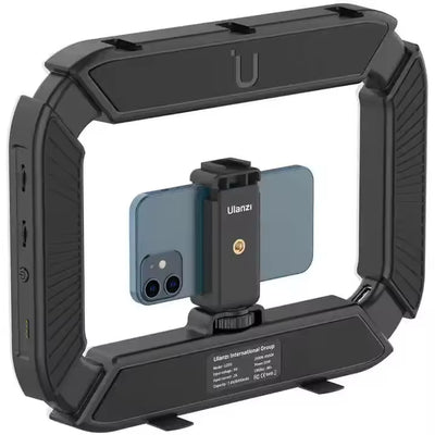 Ulanzi U200 Camera Ring Light Video Rig Handheld Camera Led Light for Video Recording