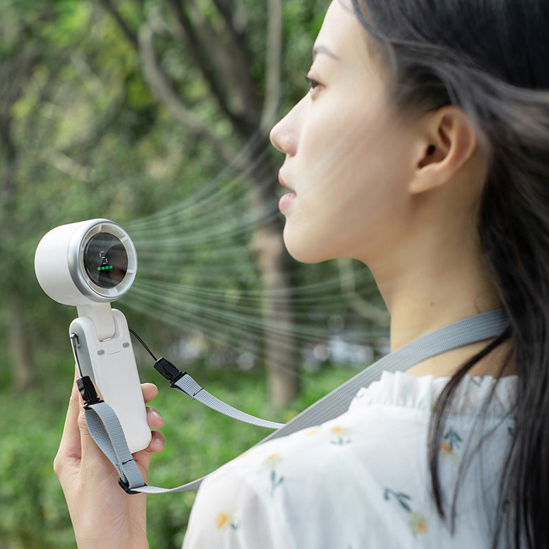 2025 Foldable Neck Fan – Portable, High-Power, USB Rechargeable - GG store