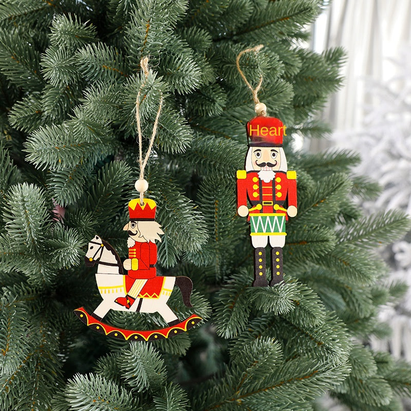 Reindeer Snowman Christmas Decorations Snowflake Santa Claus Tree Ornaments Wholesale Christmas Tree Decorations eprolo