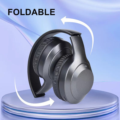 Head mounted wireless Bluetooth earphones for gaming, esports, 3D card insertion, foldable computer earphones, universal