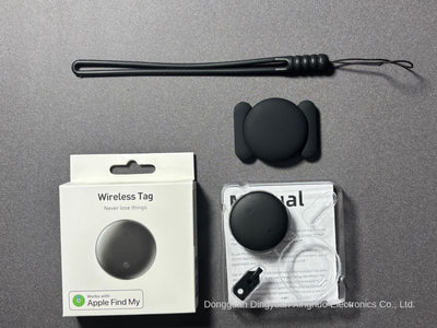 Waterproof Anti-Lost GPS Tracker Compatible with Find My for Pet Locator, Alternative to Airtag