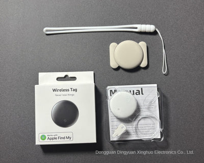 Waterproof Anti-Lost GPS Tracker Compatible with Find My for Pet Locator, Alternative to Airtag