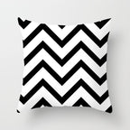 Black, white, and grey geometric jacquard knitted cushion cover by Cavira, showcasing a stylish throw pillowcase for sofa and home decor.