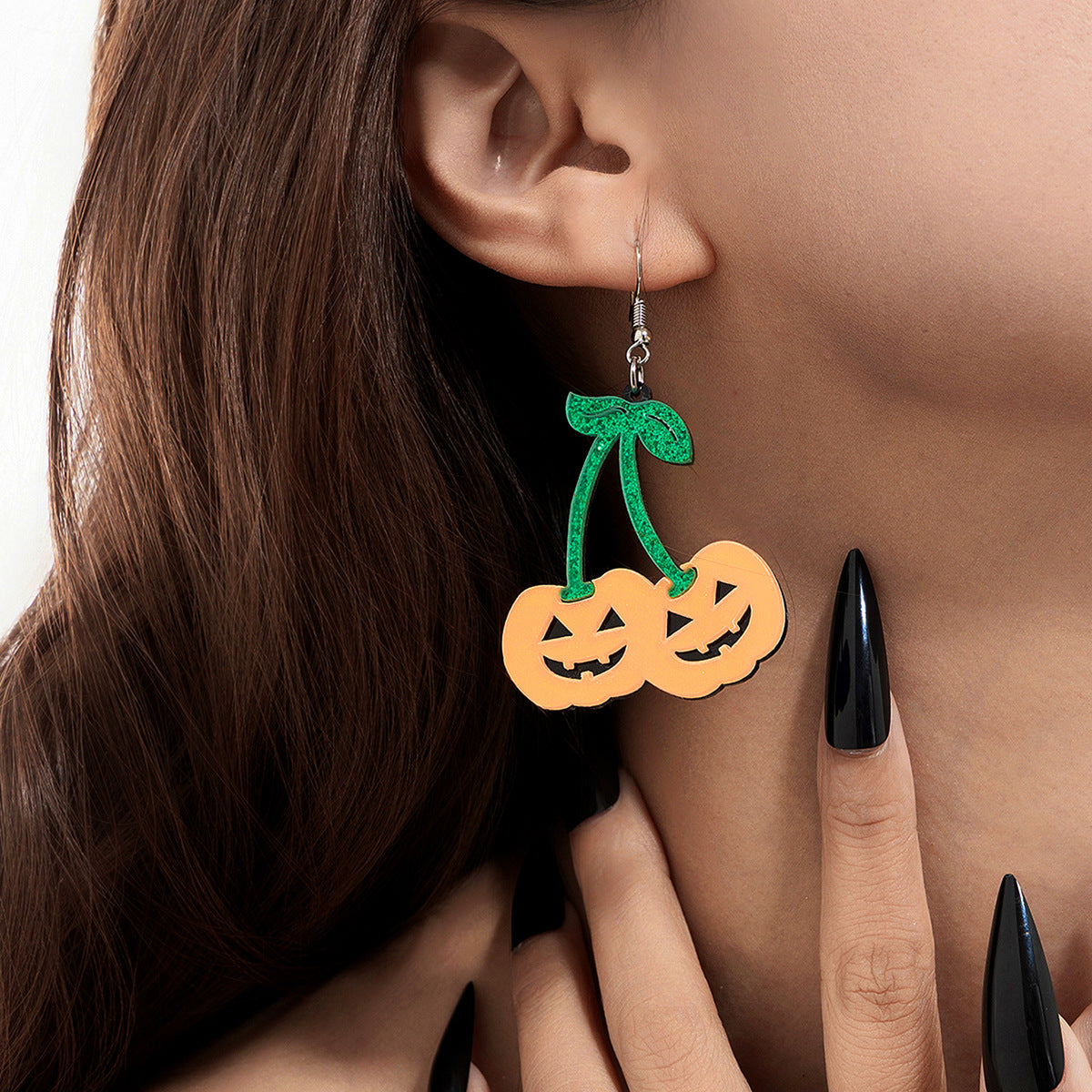 Halloween Fun Pumpkin Earrings Original Design
