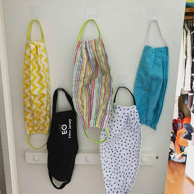 Designer Hooks, Medium, Brushed Nickel, 3-Hooks (17081BN-3ES), Great for Dorm Decor - GG store