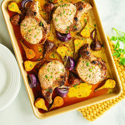 Naturals Aluminum Nonstick Half Sheet Pan - 13" x 18" for Effortless Baking