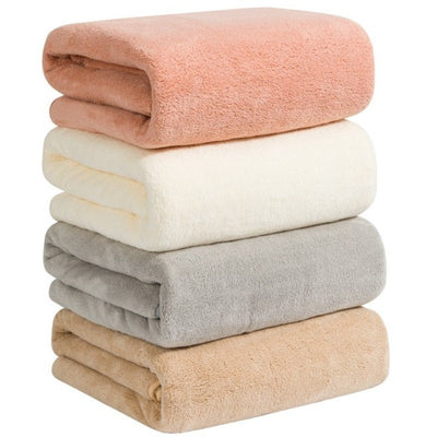 Baby's Bath Towel Newborn Super Soft Non-gauze No Lint