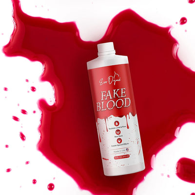 Realistic Fake Blood (16 FL OZ) - Perfect for Halloween Costumes & Parties, Made in the USA