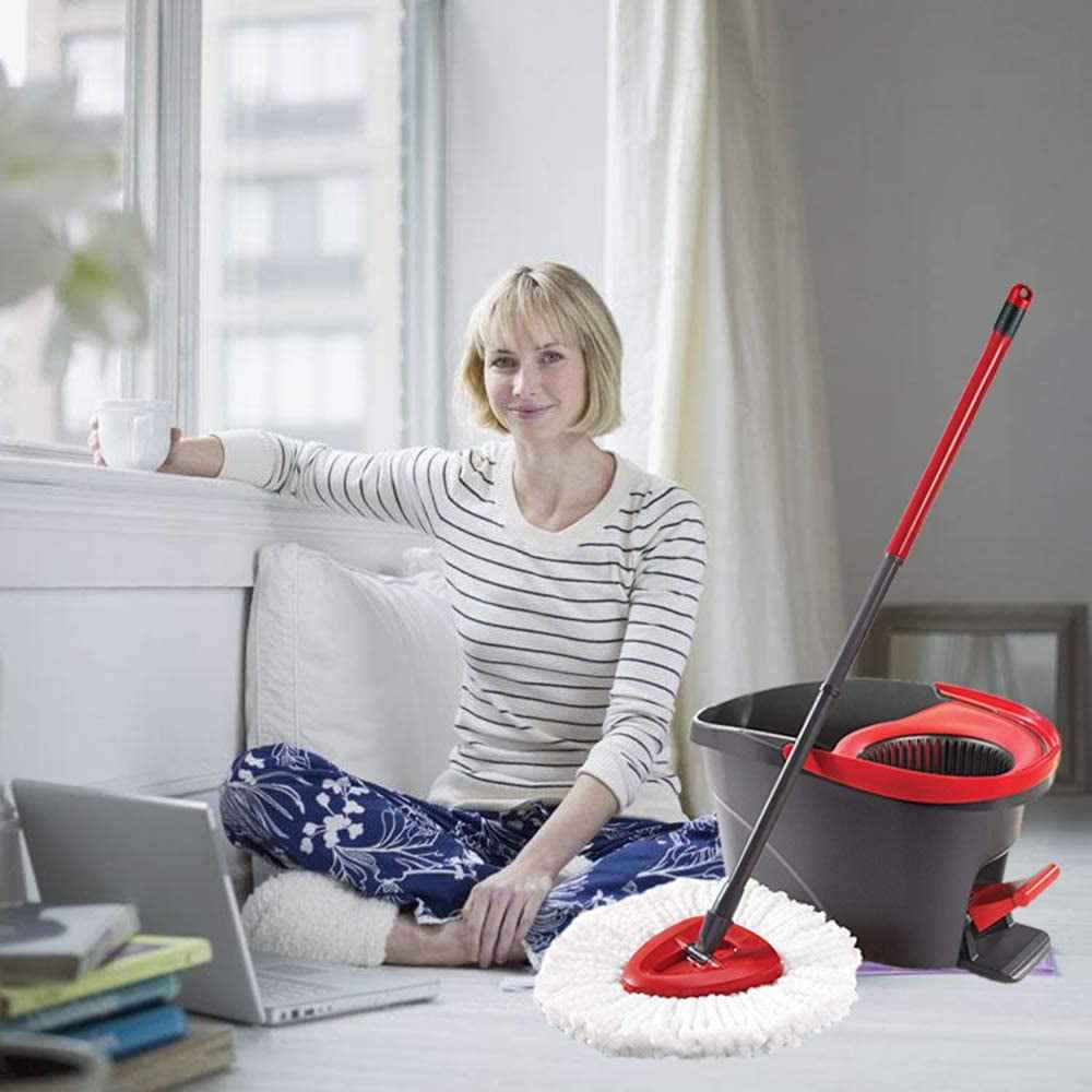 4 Pack Ocedar Mop Head Replacement for EasyWring Spin Mop Refills - GG store