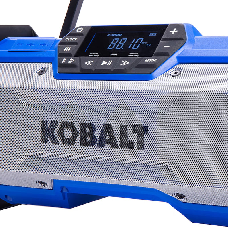Powerful 24V Cordless Bluetooth Jobsite Radio - Water Resistant & Durable
