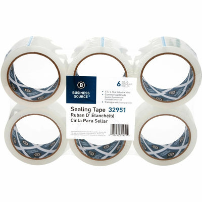 Premium Clear Sealing Tape - 3 Pack, 1.6 Mil Thickness, 1-7/8" x 164' - Perfect for All Your Packaging Needs!