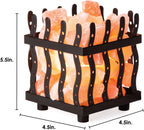 Natural Himalayan Pink Salt Lamp – Relaxing Warm Glow Home Decor Light