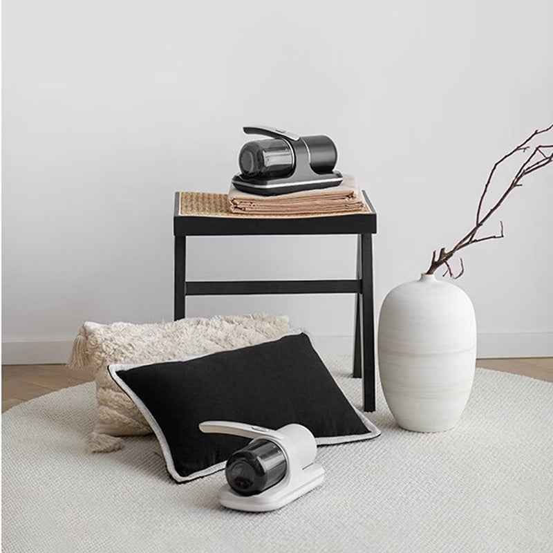 Portable Vacuum Powerful Bed Vacuum Cleaner Rechargeable Portable Vacuum For Pet Hair Carpets Floors Blue Household Cleaning Supplies - GG store