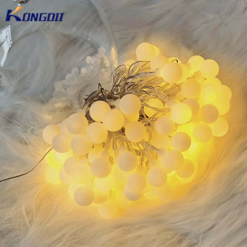 Warm White LED String Lights 13M – Indoor & Outdoor Decorative Fairy Lights for Patio, Garden & Party Décor