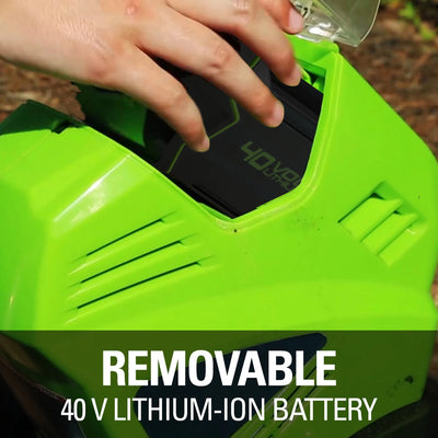 Powerful 40V 10" Walk-Behind Garden Cultivator - Efficient Tilling for Your Garden (Battery Not Included)