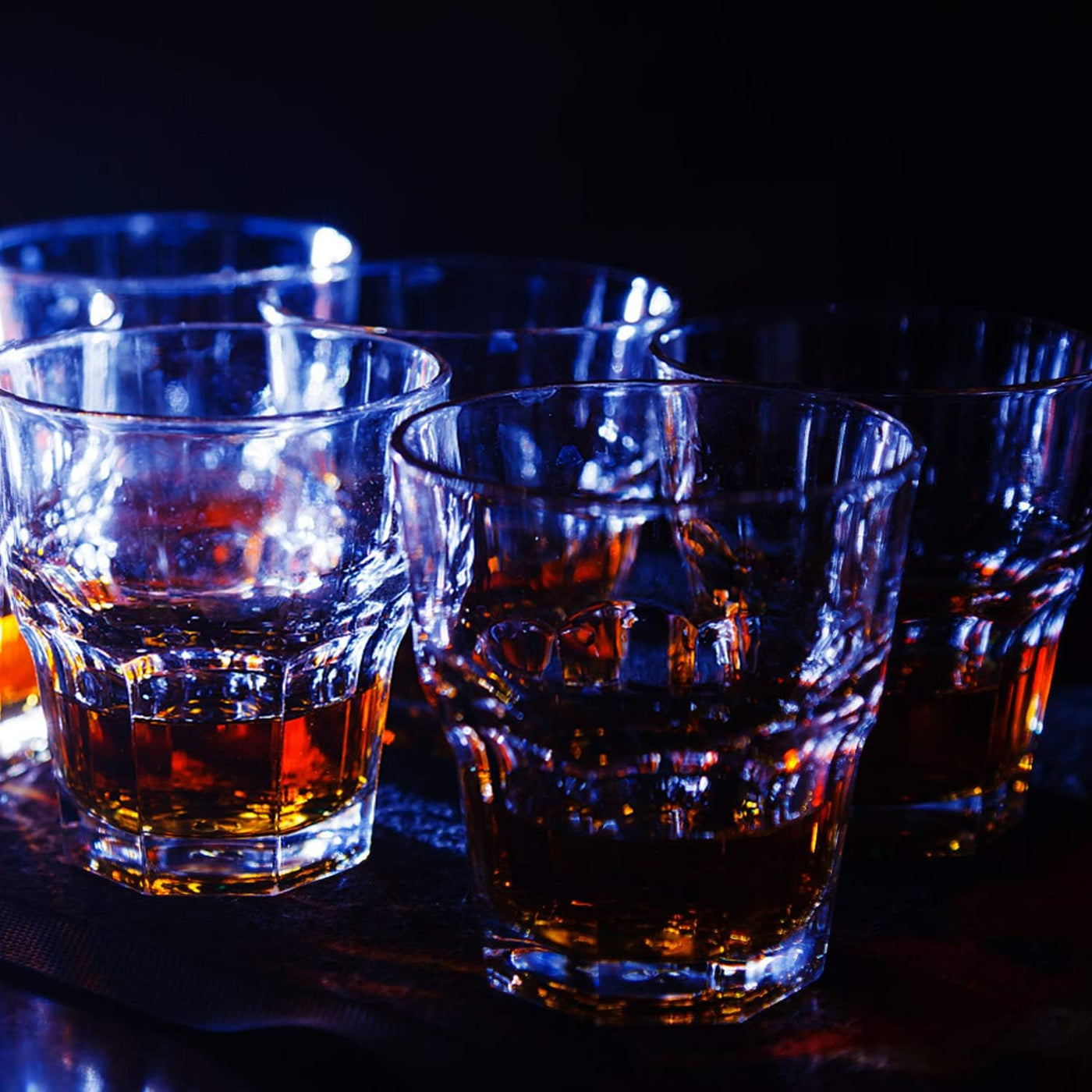 Premium Shot Glass Set - 20 Heavy Base 4.5Oz Liqueur & Cocktail Glasses for Whiskey, Tequila, and Vodka