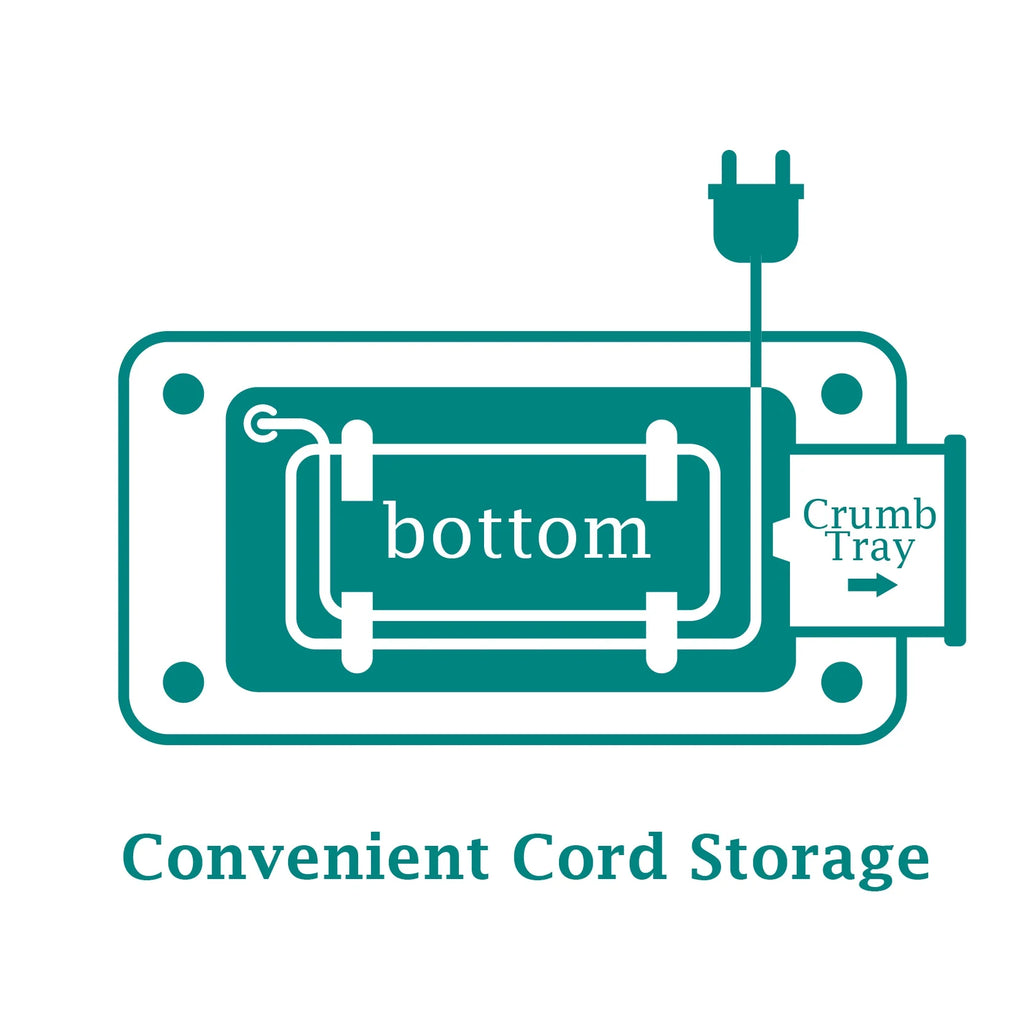 Digital Display 2-Slice Toaster – Modern Stainless Steel Kitchen Toaster