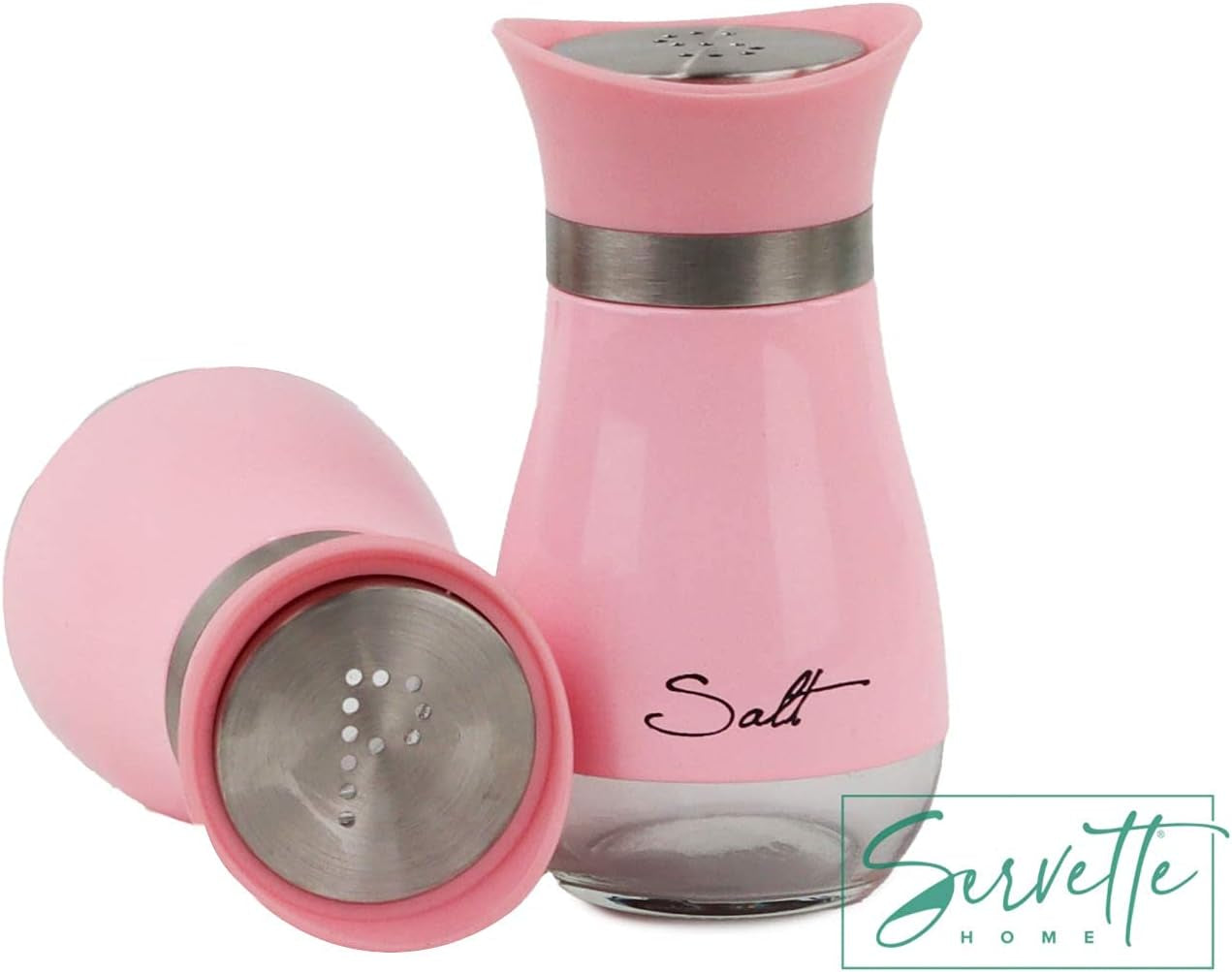 Chic Pink Salt & Pepper Shakers - Essential Kitchen Additions!