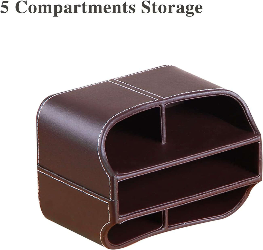 360° Rotating Remote Control Organizer – Desk & Coffee Table Storage Holder