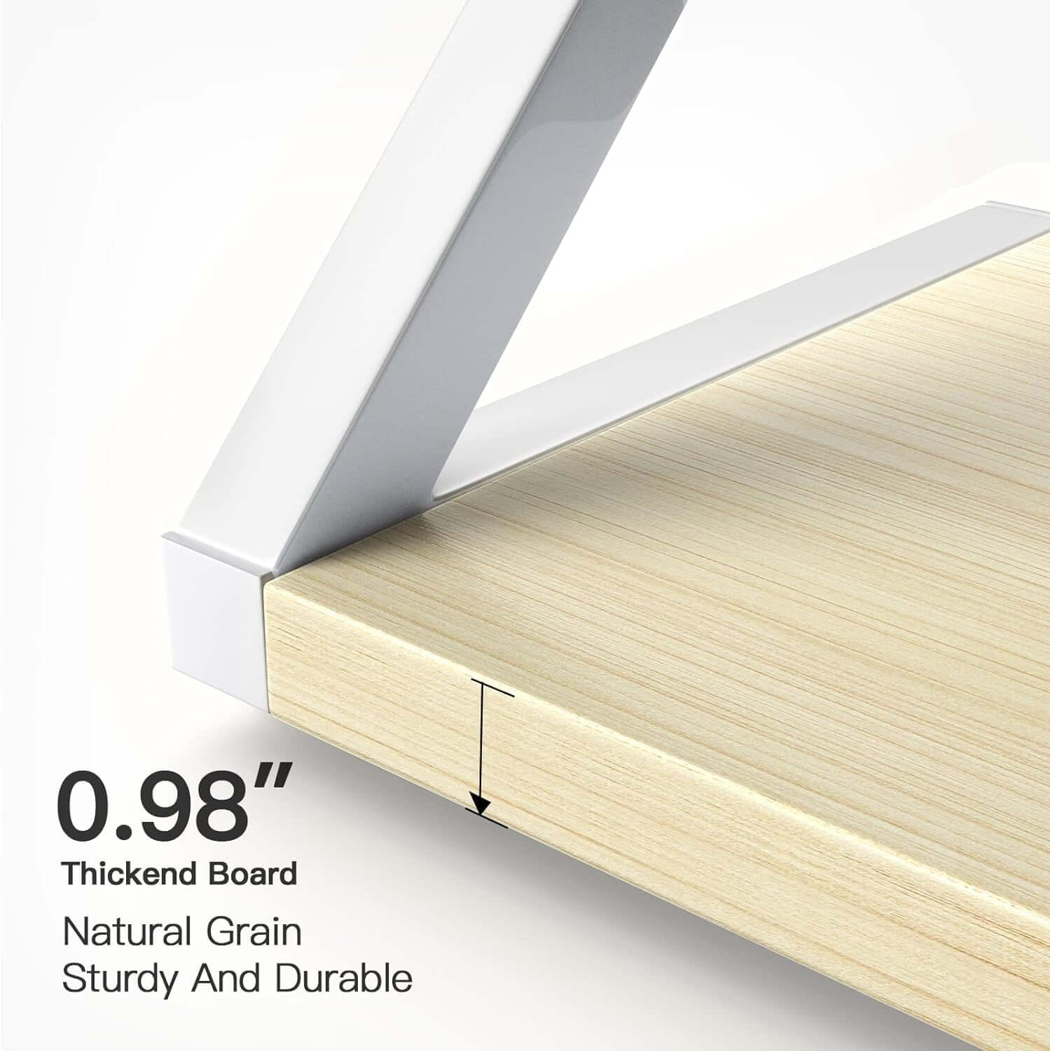 Desktop Printer Stand with Storage Shelf – 2-Tier Heavy Duty Office Organizer Rack for Printer, Scanner & Desk Storage