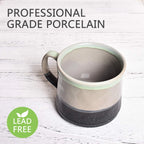 Large Matte Ceramic Coffee & Tea Mug 21oz | Modern Minimalist Drinkware | Cavira