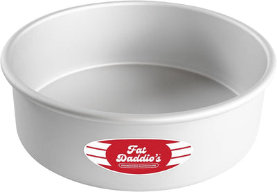 Premium Anodized Aluminum Round Cake Pan - Perfect 9" x 3" Size for Fluffy Cakes