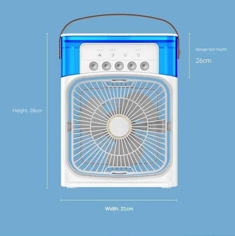 Portable Air Conditioner Fan - Small Household Air Cooler Humidifier for Hydrocooling - GG store