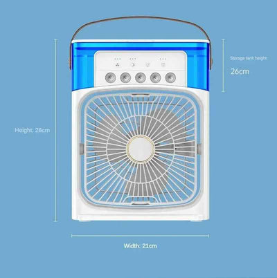 Portable Air Conditioner Fan - Small Household Air Cooler Humidifier for Hydrocooling - GG store