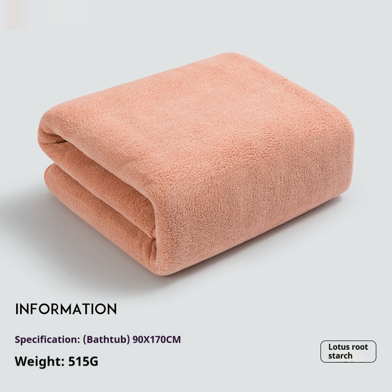 Baby's Bath Towel Newborn Super Soft Non-gauze No Lint