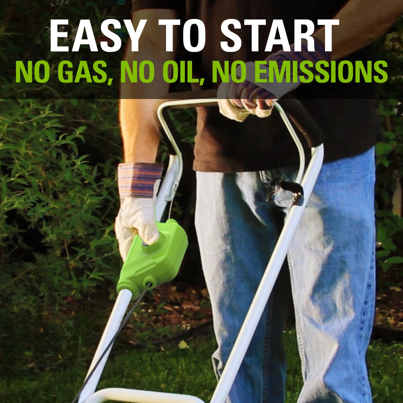 Powerful 40V 10" Walk-Behind Garden Cultivator - Efficient Tilling for Your Garden (Battery Not Included)