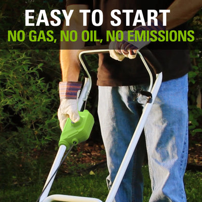 Powerful 40V 10" Walk-Behind Garden Cultivator - Efficient Tilling for Your Garden (Battery Not Included)