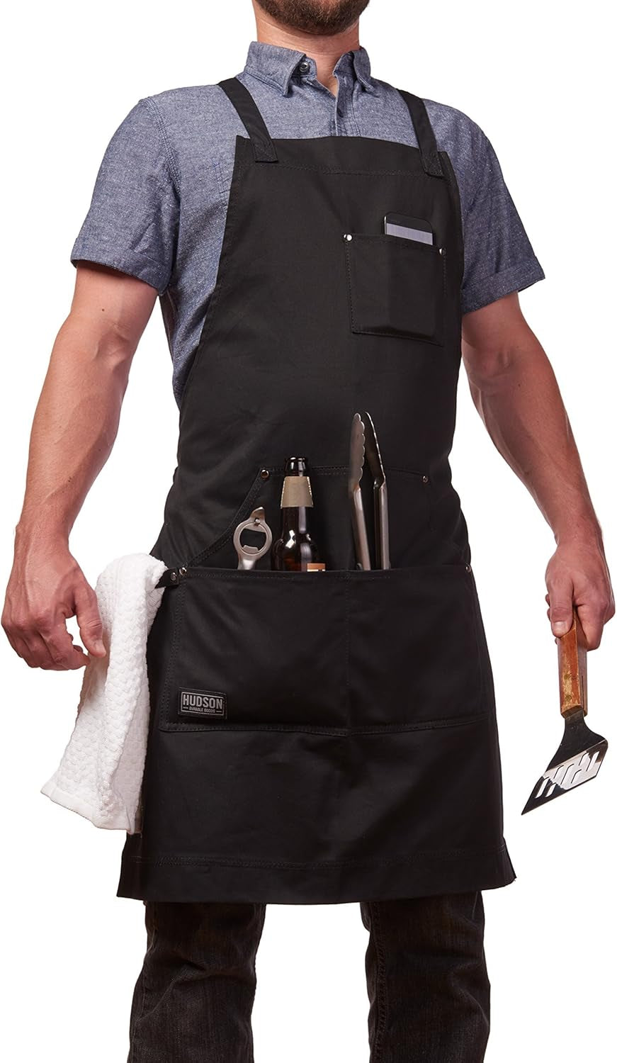 Upgrade Your Cooking Experience with Our Professional Grade Chef Apron for Kitchen, BBQ & Grill