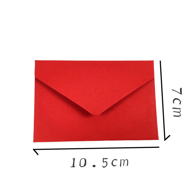 Kraft Paper Mini Envelope Blank Simple Greeting Card Invitation Envelope Bag Cavira