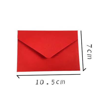 Kraft Paper Mini Envelope Blank Simple Greeting Card Invitation Envelope Bag Cavira