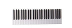 Wooden piano keyboard wall hook by Cavira, decorative wall decor in small, medium, and large sizes for entryway or music room.