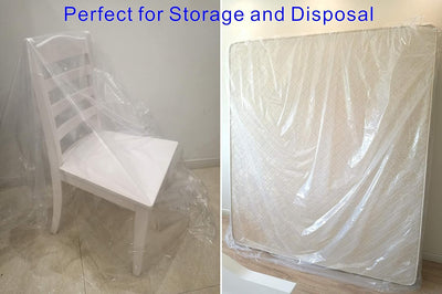 Ultimate 2 Pack Mattress Bags for Easy Moving & Storage - Perfect Fit for Twin/Full Size Mattresses!