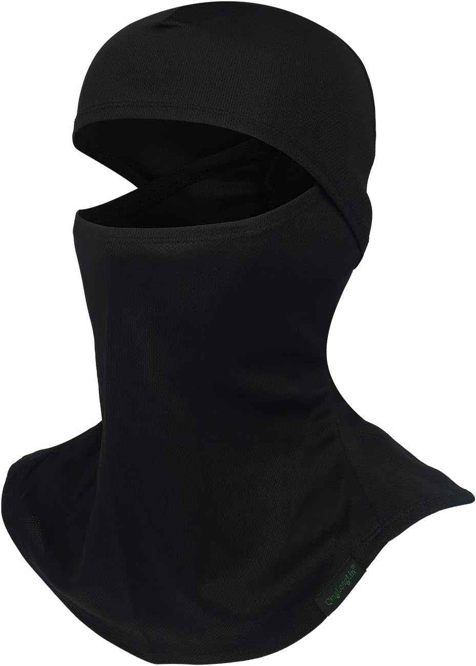 Balaclava Ski Mask 3 Pieces Full Face Cover for Men and Women Sun Protection Breathable Shiesty Mask for Skiing A-Black - GG store