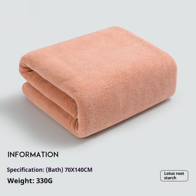 Baby's Bath Towel Newborn Super Soft Non-gauze No Lint