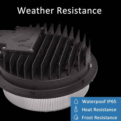 120W LED Barn Light - 18000Lm Dusk to Dawn Outdoor Lighting with Photocell, 5000K Daylight, 1200W MH/HPS Replacement, ETL&DLC Listed Waterproof Security Area Light - GG store