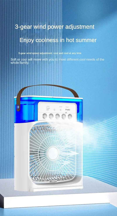 Portable Air Conditioner Fan - Small Household Air Cooler Humidifier for Hydrocooling - GG store