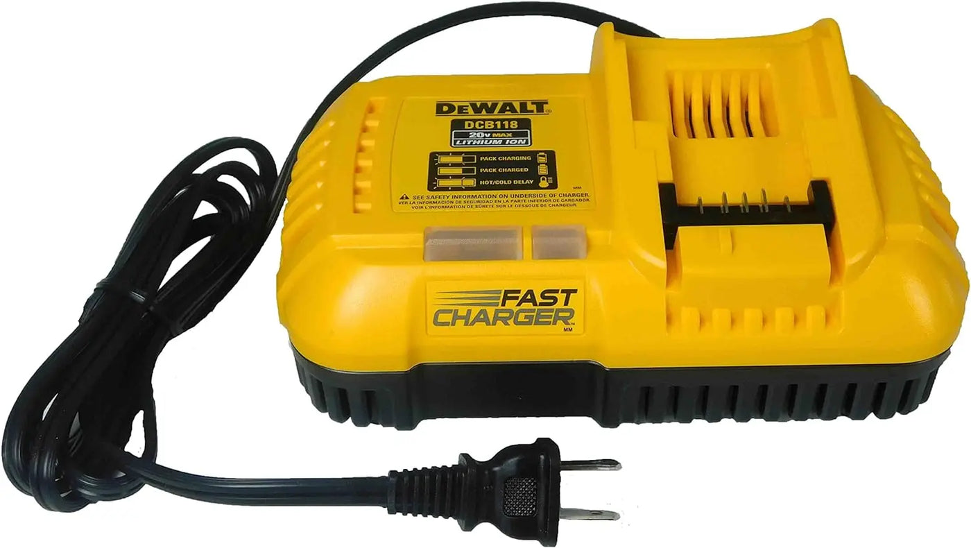 Open Box - DEWALT 20V MAX Fast Battery Charger with Advanced Fan Cooling System